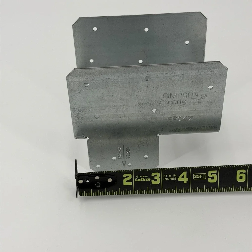 Simpson EPC4Z 4X End Post Cap ZMAX Finish